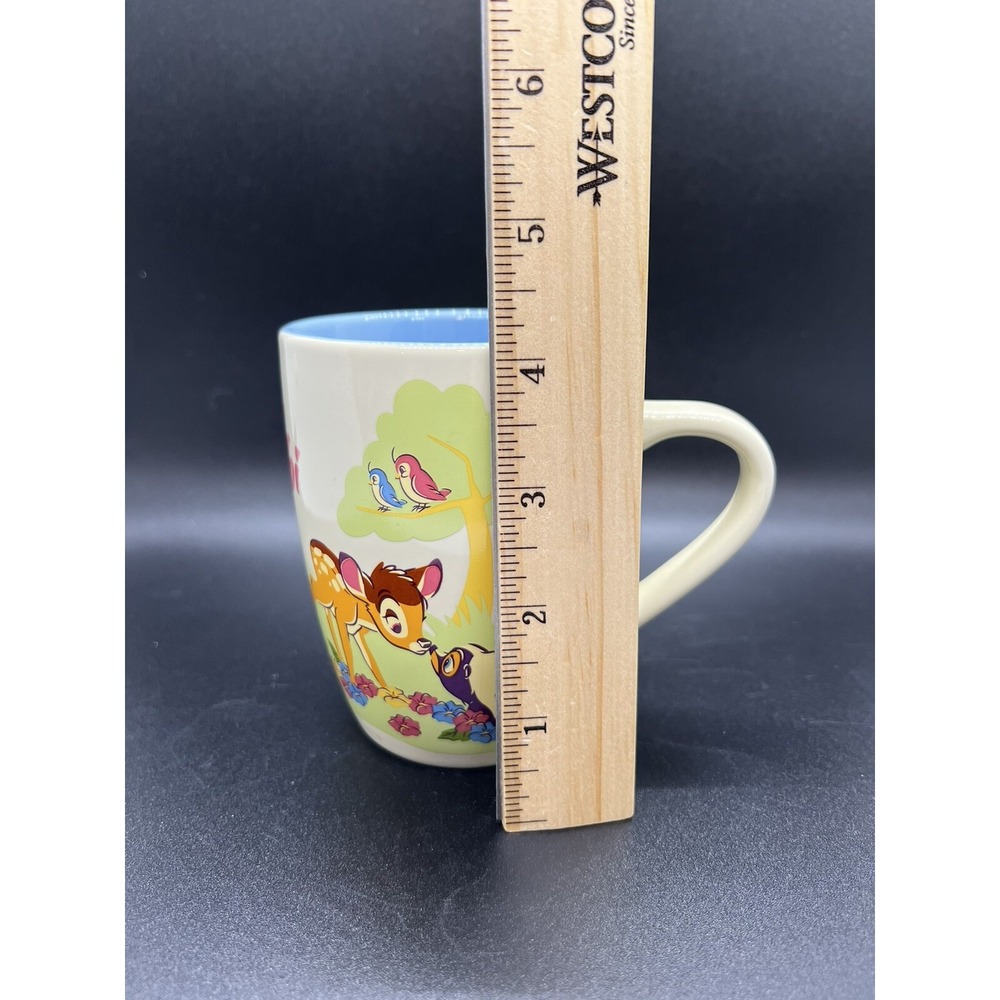 Disney Store Bambi Thumper Flower Mug Coffee Drink Cup 12oz. - Picture 7 of 9